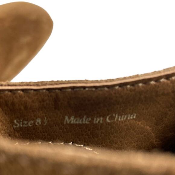 Dolce Vita Slip on Brown Suede Booties/Mule Size 8.5 - Picture 5 of 8